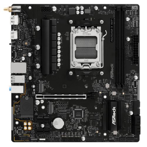 Asrock A620AM-X WIFI, AMD A620A, AM5, Micro ATX, 2 DDR5, HDMI, DP, AC Wi-Fi, 2.5G LAN, 2x M.2 Asrock A620AM-X WIFI, AMD A620A, AM5, Micro ATX, 2 DDR5, HDMI, DP, AC Wi-Fi, 2.5G LAN, 2x M.2